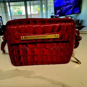 Brahmin leather shoulder bag